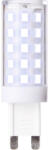 Flair Bec LED variabil Flair G9 4, 9W 440 lumeni, formă capsulă, lumină rece (G9 CLEAR_4.9W_440LM_965_DIM)