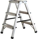 ALVE Scară dublă din aluminiu Alverosal 2x3 trepte max. 150kg (2X3 TREPTE)