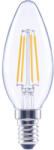 Flair Bec LED variabil Flair E14 2, 2W 250 lumeni, glob clar lumânare, lumină caldă (C35 CLEAR_E14_2W_250LM_DIM_2700K_CR)