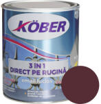 Köber 3in1 Email lucios anticoroziv Köber 3 în 1 Direct pe rugină roșu vin RAL 3005 0, 75 l (E813005L-C0.75L)