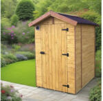 Habrita WC grădină HABRITA lemn masiv rășinoase 140x145 cm natur (ED 1414 WC)