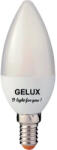 Gelux Bec LED Gelux E14 8W 806 lumeni, glob mat lumânare, lumină caldă (GL-LED3C3708SES)