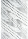 SoleVito Covor pufos Solevito Cutout Wave gri 160x230 cm (F04-03 SILVER 160X230 CM) Covor