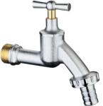 veporit Robinet apă veporit cu portfurtun și mâner cruce 1/2 (VG-D20301(SAND CHROME 1/2""))