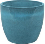 Lafiora Ghiveci flori Lafiora Oslo ceramică Ø 37 cm H 31 cm turcoaz (BEIJING 10Y √ò37CM/ H31CM)