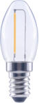 Flair Bec LED Flair E14 0, 45W 40 lumeni, glob clar S22, lumină caldă (FILAMENT LED LAMP C7 CLEAR 220-240V)