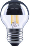 Flair Bec LED Flair E27 4W 380 lumeni, glob clar G45, lumină caldă (G45 SILVER CROWN_E27_4W_400LM_827)