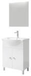 Savini Set mobilier baie pe pardoseală Savinidue Best 65 cm PAL alb (BEST65)