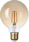 Flair Bec vintage LED Flair E27 4W, glob G95, durată viață 15.000 h (G95G AMBER_E27_4W_400LM_CRI80_ND_20)