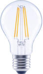 Flair Bec LED variabil Flair E27 7, 5W 1055 lumeni, glob clar A60, lumină caldă (A60 CLEAR_E27_7.5W_1055LM_2700K_CRI)