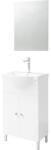 Savini Set mobilier baie pe pardoseală Savinidue Best 50 cm PAL alb (BEST50)