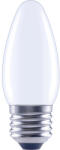 Flair Bec LED variabil Flair E27 6W 806 lumeni, glob mat lumânare, lumină rece (C35 MILKY_E27_6W_806LM_DIM_6500K_CR)