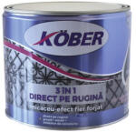Köber 3in1 Email anticoroziv cu efect de fier forjat Köber gri închis 2, 5 l (E81850M-C2.5L)