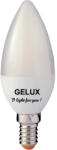 Gelux Bec LED Gelux E14 8W 806 lumeni, glob mat lumânare, lumină rece (GL-LED1C3708SES)