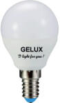 Gelux Bec LED Gelux E14 8W 806 lumeni, glob mat B35, lumină caldă (GL-LEDE3G4508)