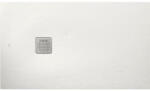 Roca Cădiță de duș dreptunghiulară slim Roca Stonex Terran 100x80 cm alb (AP1013E832001100)