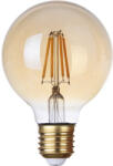 Flair Bec vintage LED Flair E27 4W, glob G80, durată viață 15.000 h (380 lumeni) (G80G AMBER_E27_4W_400LM_CRI80_ND_20)