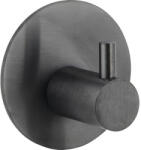 form&style Cuier baie form&style 1 agățătoare, montaj prin lipire, grafit (HSM-0633E)