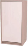 Devo Dulap baie suspendat 40x76 cm PAL roz Devo Cristal 2.0 1 ușă (PO2-SW1DLE40x76-P45)
