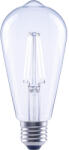 Flair Bec LED variabil Flair E27 4W 470 lumeni, glob pară ST64, lumină neutră (ST64 CLEAR_E27_4W_470LM_DIM_940)