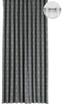 SoleVito Draperie cu inele Solevito Sesimbra jacquard gri 135x260 cm (10-341SESIM-8A-I003)