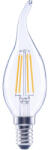 Flair Bec LED variabil Flair E14 2, 2W 250 lumeni, glob clar lumânare decorativă, lumină caldă (CL35 CLEAR_E14_2W_250LM_DIM_2700K_C)