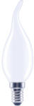 Flair Bec LED variabil Flair E14 2, 2W 250 lumeni, glob mat lumânare decorativă, lumină caldă (CL35 MILKY_E14_2W_250LM_DIM_2700K_C)