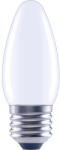 Flair Bec LED variabil Flair E27 2, 2W 250 lumeni, glob mat lumânare, lumină rece (C35 MILKY_E27_2W_250LM_DIM_6500K_CR)