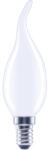 Flair Bec LED variabil Flair E14 4W 470 lumeni, glob mat lumânare decorativă, lumină caldă (CL35 MILKY_E14_4W_470LM_DIM_2700K_C)