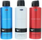 Ford Set Ford: Mustang Blue, Deodorant Spray, Barbati, 200 ml + Mustang Red, Deodorant Spray, Barbati, 200 ml + Mustang White, Deodorant Spray, Barbati, 200 ml