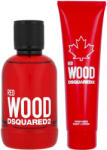 Dsquared2 Set Dsquared 2: Red Wood, Apa de toaleta, Femei, 100 ml + Red Wood, Body Lotion, 150 ml