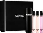 Tom Ford Set Tom Ford: Rose De Russie, Apa de parfum, Femei, 10 ml + Rose De Chine, Apa de parfum, Femei, 10 ml + Rose D'Amalfi, Apa de parfum, Femei, 10 ml + Tom Ford, Refillable Atomizer Case, Black