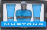 Ford Set Ford: Mustang Blue, Apa de toaleta, Barbati, 100 ml + Mustang Blue, Hydrating, After-Shave Balm, 100 ml + Mustang Blue, Hydrating, Body Wash, For Hair & Body, 100 ml