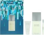 Issey Miyake Set Issey Miyake: L'Eau D'Issey Pour Homme, Apa de toaleta, Barbati, 125 ml + L'Eau d'Issey, Moisturizing, Shower Gel, For All Skin Types, 50 ml + L'Eau d'Issey, Apa de toaleta, Femei, 10 ml