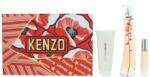 KENZO Set Kenzo: Flower Ikebana Sakura, Apa de parfum, Femei, 75 ml + Flower Ikebana Sakura, Apa de parfum, Femei, 10 ml + Flower Ikebana Sakura, Hydrating, Body Lotion, 75 ml