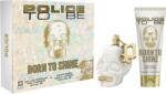 Police Set Police: To Be Born To Shine, Apa de parfum, Femei, 40 ml + To Be Born To Shine, Hydrating, Body Lotion, 100 ml