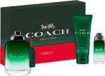 Coach Set Coach Green Apa de Toaletă Bărbați 100 ml + 15 ml + Gel Duș 100 ml