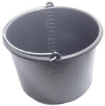 Madal Bal EXTOL habarcsos vödör; 12 liter, fekete műanyag (30701M)