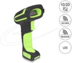 Delock Cititor de coduri de bare 1D și 2D industrial Delock pentru 433 MHz sau Bluetooth cu stație de încărcare inductivă, rază de citire de până la 6, 5 m (90588)