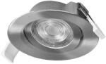 OSRAM LED spot Set Recess Adjustable süllyesztett LED spot lámpa, 4.9 W, 270 lm, 2700 K, szatinált nikkel (4099854595554)
