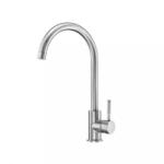 SAPHO Lima U-alakú álló mosogató csaptelep, Inox (BBM F62M)