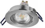OSRAM Smart + Matter LED Spot Recess GU10 süllyesztett spot lámpa, GU10 foglalattal, billenthető, szatinált nikkel (4058075853775)