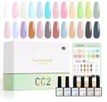 CANNI HEMA FREE UV/LED gél lakk szett (24db-os)No. CC2
