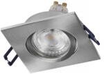 OSRAM LED Spot Set Recess GU10 Adjustable Square süllyesztett spot lámpa, GU10 foglalattal, szatinált nikkel (4058075853614)