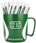 AIHAO Set 48 pixuri cu gel Aihao 801A, Verde (AH801AV-48)