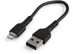 StarTech USB Apa - Lightning Apa Adat- és Töltőkábel - 0.15 m, Fekete