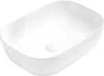 Mexen Rita pultra ültethető mosdó 45x32 cm, matt fehér 21084501 (21084501)