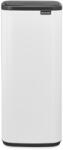 Brabantia Кош за отпадъци с докосване BO TOUCH BIN 30 л, бял, стомана, Brabantia (BRAB236945)