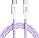Tech-Protect Cablu Tech-Protect Ultraboost Lite PD 60W 3A 2M USB-C/USB-C - mov