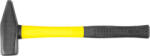 Strend Pro Lakatoskalapács, Strend Pro HM111, sárga/fekete, 2000 g, üvegszálas nyél, acél fej, DIN 1041, TUV/GS minősítés, lapos/hegyes (TC230127)